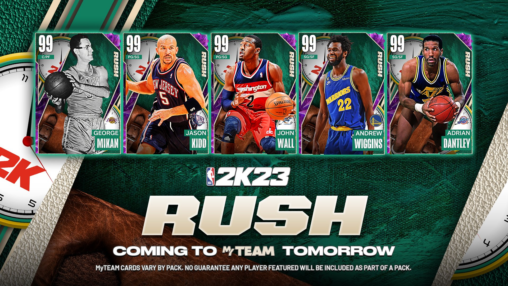 NBA 2K23: New Rush Cards Now Available on MyTEAM